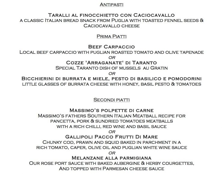 Puglia Supper Top Menu JPG