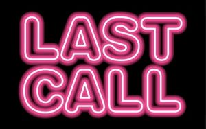 The Last Call (FULLY BOOKED)